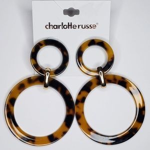 Charlotte Ruse Circle Drop Earrings